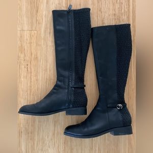 Cole Haan Chesley leather riding boots